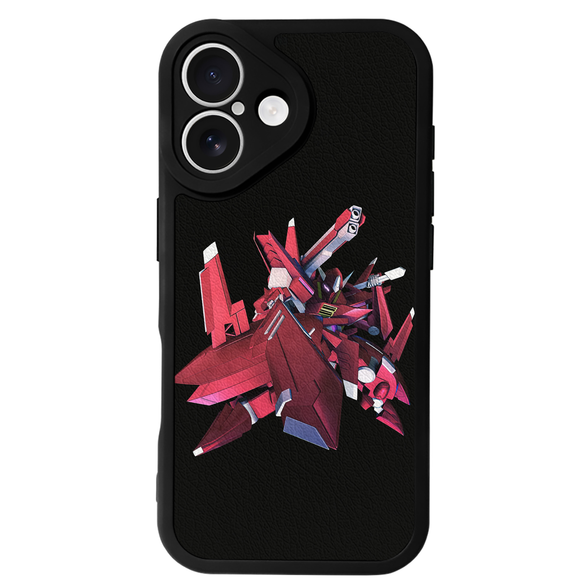 （画像用） 機動戦士ガンダム Mobile Suit Gundam 【iPhone 16シリーズ対応】シリコンスマホケース（レザー調） 材質：シリコン